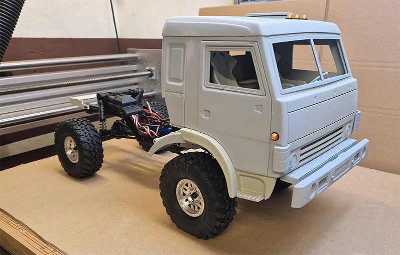 Kamaz 43114,6350 1:10 Fahrerhaus, für Traxxas TRX-6-TRX-4 in Gnoien