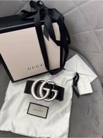 Gucci GG Gürtel Marmont 80 braun silber unisex OVP München - Altstadt-Lehel Vorschau