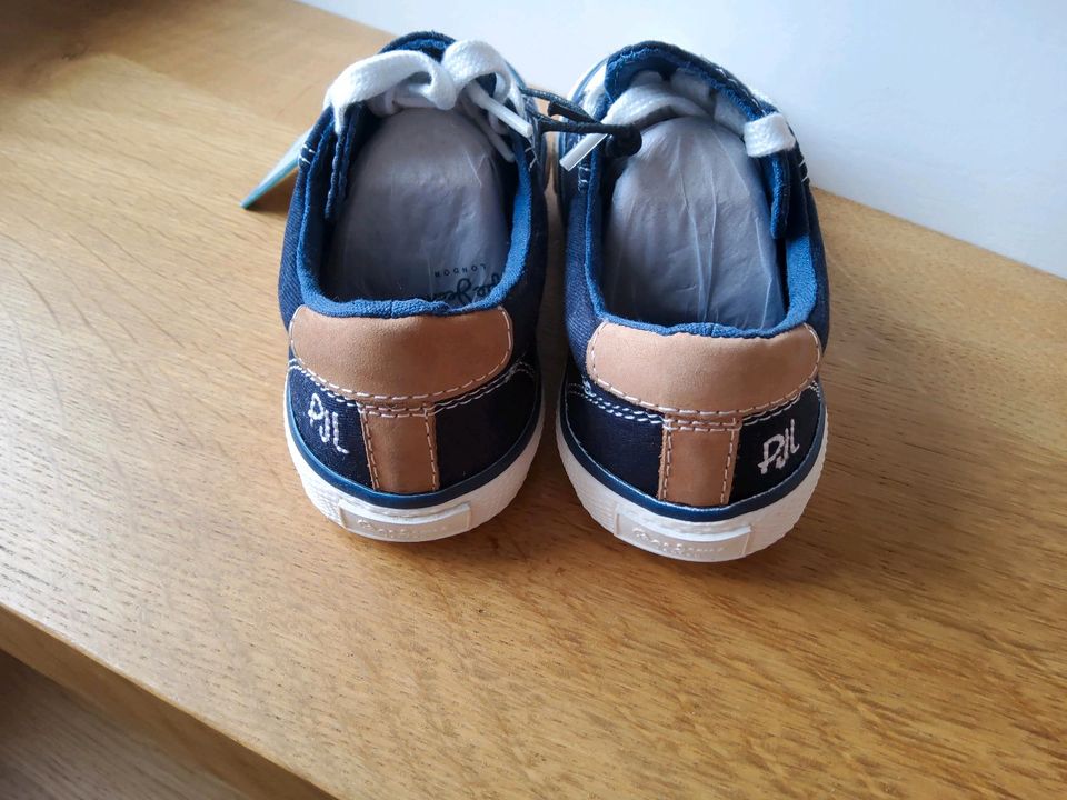 Pepe Jeans Sneaker Chucks Serthi Basic Kids blue Größe 30 NEU OVP in Bad Liebenwerda