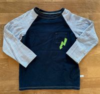 Jersey Shirt handmade etsy blau grün 8. Geburtstag 128 134 top Hessen - Bad Nauheim Vorschau