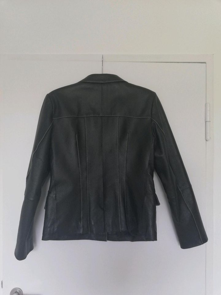 Blazer Lederjacke schwarz, Größe 36 in Hamburg