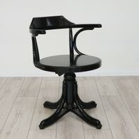 1x Thonet 233 Drehstuhl Original Vintage Designklassiker Schwarz Wuppertal - Heckinghausen Vorschau