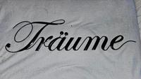 Schriftzug Metall schwarz Träume 90x 25 cm Bayern - Gräfendorf Vorschau