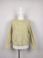 Mango Strickpullover Grün Creme Elberfeld - Elberfeld-West Vorschau