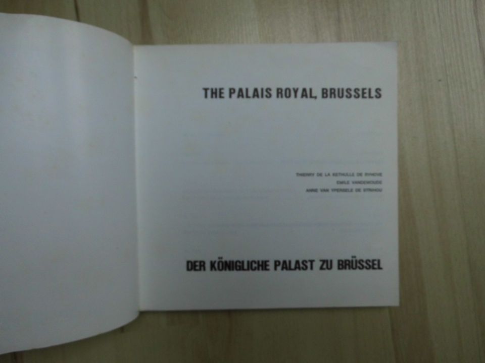 Der königliche Palast zu Brüssel – The palais Royal, Bruessels in Wesel