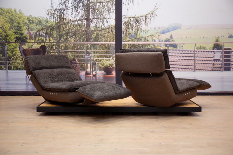 Koinor Modell Edon C5 Sofa in Stoff Space mit Metallrahmen in Gera