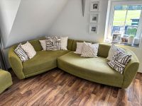 Sofa inkl. Hocker zu verkaufen Nordrhein-Westfalen - Harsewinkel Vorschau