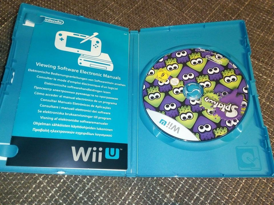 Wii U Spiel Splatoon OVP Komplett in Bischofsmais