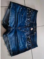 Amisu Shorts Hotpants Pant Jeans XS Strass Bayern - Niederwinkling Vorschau