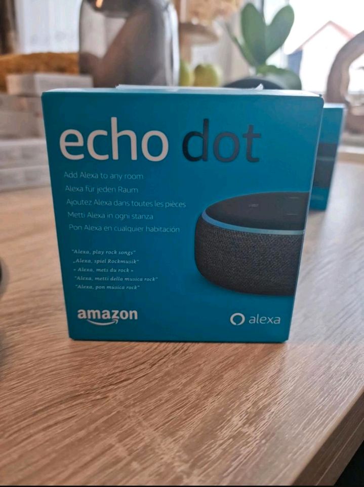 Alexa Echo Dot (3. Gen.) Anthrazit in Mittweida