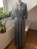 Schwarz türkises Mira & Co Sommerkleid Maxikleid Größe L 40 Bayern - Attenkirchen Vorschau