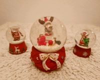 3 Schneekugeln in weihnachtlichem Design, 2,Größen Bielefeld - Ubbedissen Vorschau