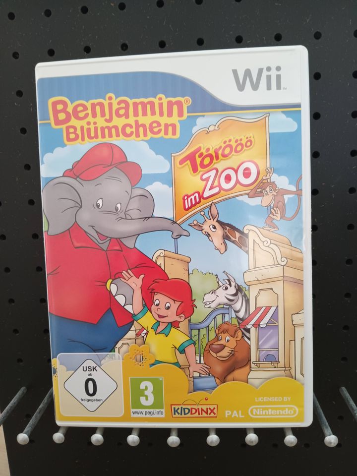 Benjamin Blümchen, Törööö im Zoo, Nintendo Wii in Blomberg