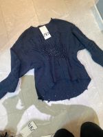 Zara Destroyed Pullover neu mit Etikett L Marine Essen - Altenessen Vorschau