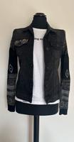 Jeansjacke Desigual schwarz mit Strickärmeln Bayern - Altdorf bei Nürnberg Vorschau