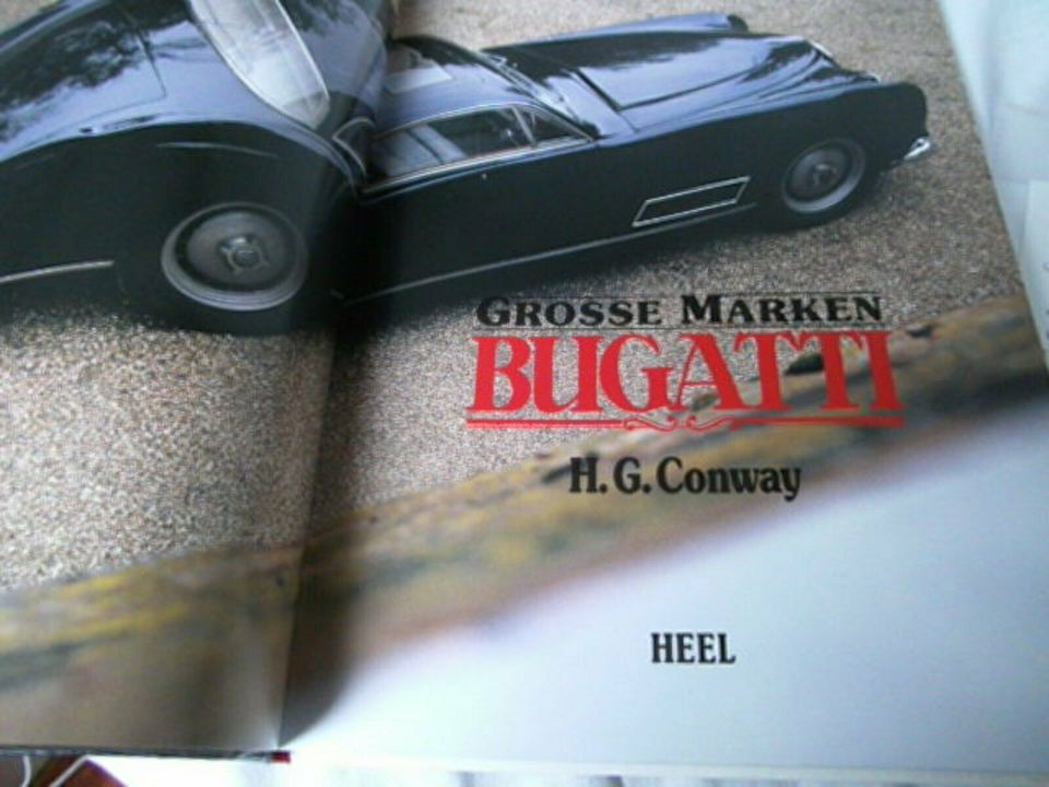 Buch        BUGATTI   - große Marken-     von 1991 in Feilbingert