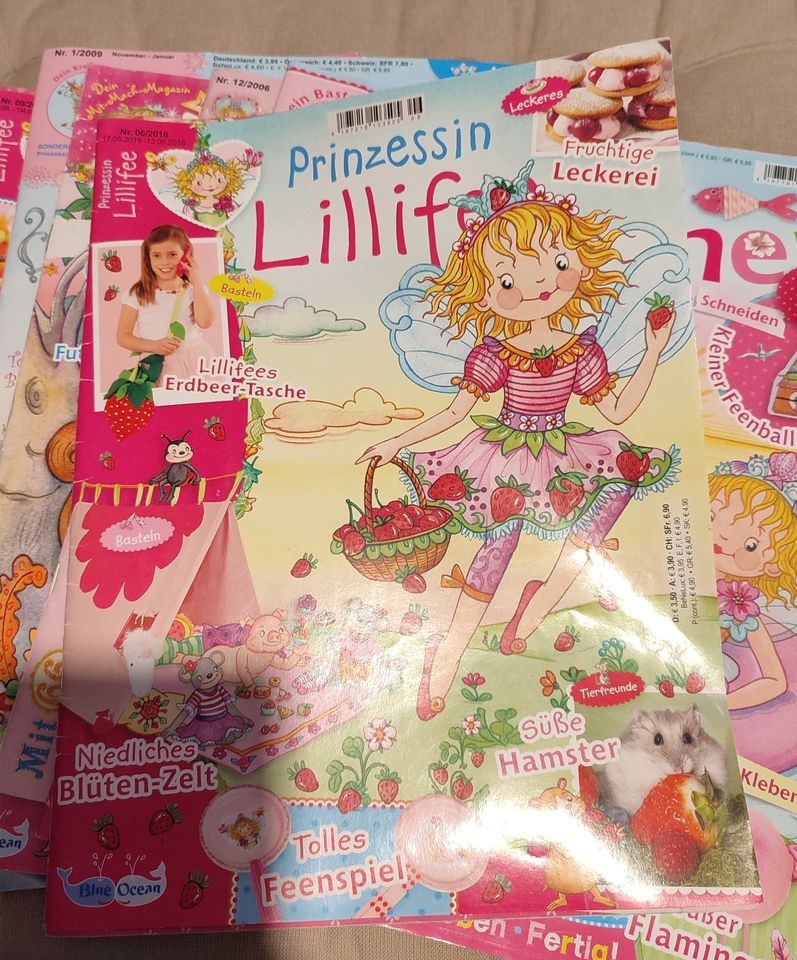 Prinzessin Lillifee, 8 Zeitschriften, zusam. 1€ in Weimar (Lahn)