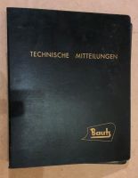 Ordner Bautz mit technischen Mitteilungen Baden-Württemberg - Niefern-Öschelbronn Vorschau