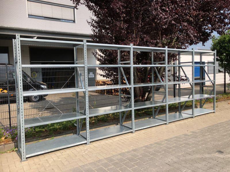 Schäfer 4,44 m lang Lagerregal R7000 Fachbodenregal 60 cm tief in Eitorf