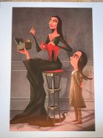 The Addams Family Morticia Wednesday Print Bild Joel Santana Nordrhein-Westfalen - Remscheid Vorschau