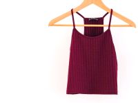 Shein Top, bordaux rot, Crop Top, S Leipzig - Probstheida Vorschau