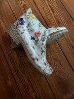 Rieker Schuhe 41 neu silber Blumen Hessen - Hadamar Vorschau