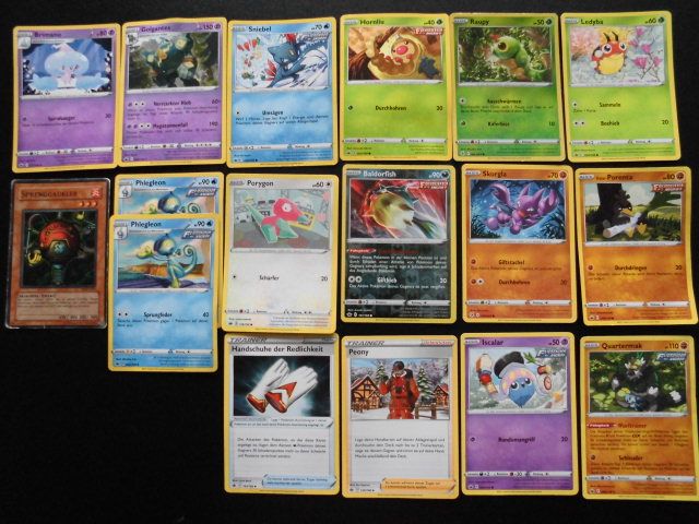 Sammlung Pokémon Karten + 1x Yu-Gi-Oh Sprenggaukler in Bad Kissingen