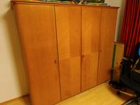 Hochwertiger Vintage Echtholz Schrank 2m x 1,80m - ca 1950er Baden-Württemberg - Aalen Vorschau