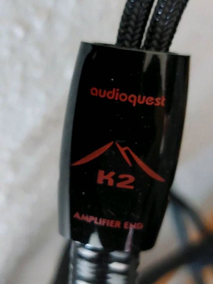 Audioquest K2  Lautsprecherkabel in Schriesheim