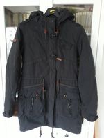 Wintermantel Parka Khujo dunkelblau Gr. XL 42, 1A Zustand Brandenburg - Kleinmachnow Vorschau