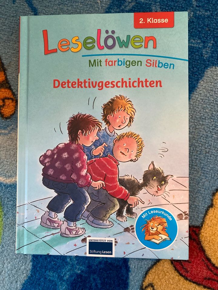 Detektivgeschichten Leselöwe 2. Klasse in Leichlingen