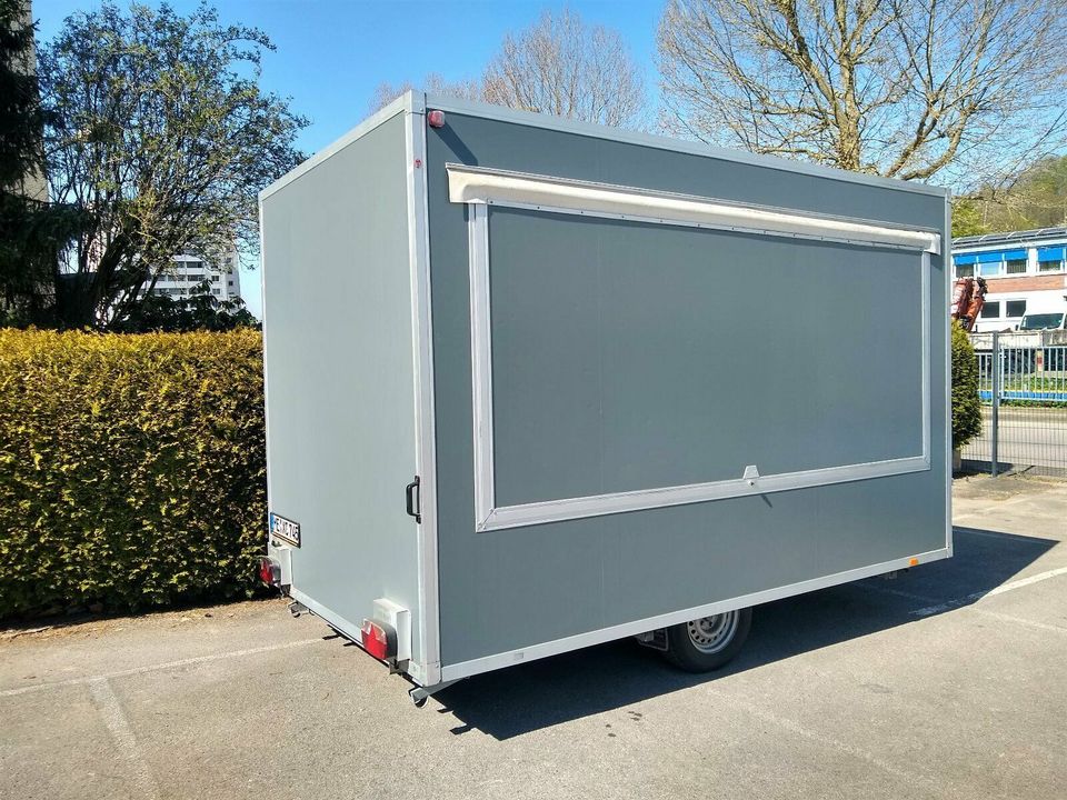 PREISKRACHER Imbisswagen mieten Imbissanhänger Foodtruck trailer in Wülfrath