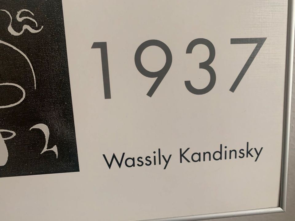 Wassily Kandinsky ‚Trente‘ Gemälde in Hannover