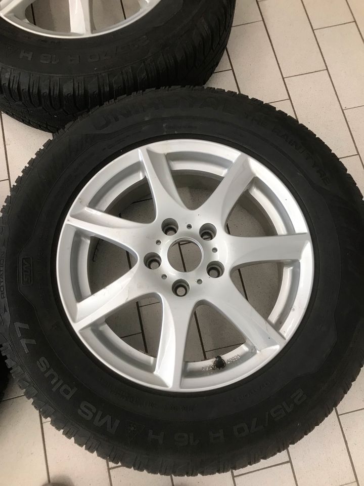 ALUFELGEN ENZO 6,5X16J  CHEVROLET OPEL KBA:48024 215/70 R 16 in Pattensen