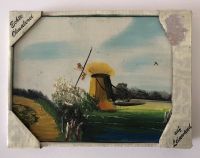 Neu Vintage Bild Echte Ölmalerei auf Leinwand Mühle Nordrhein-Westfalen - Troisdorf Vorschau