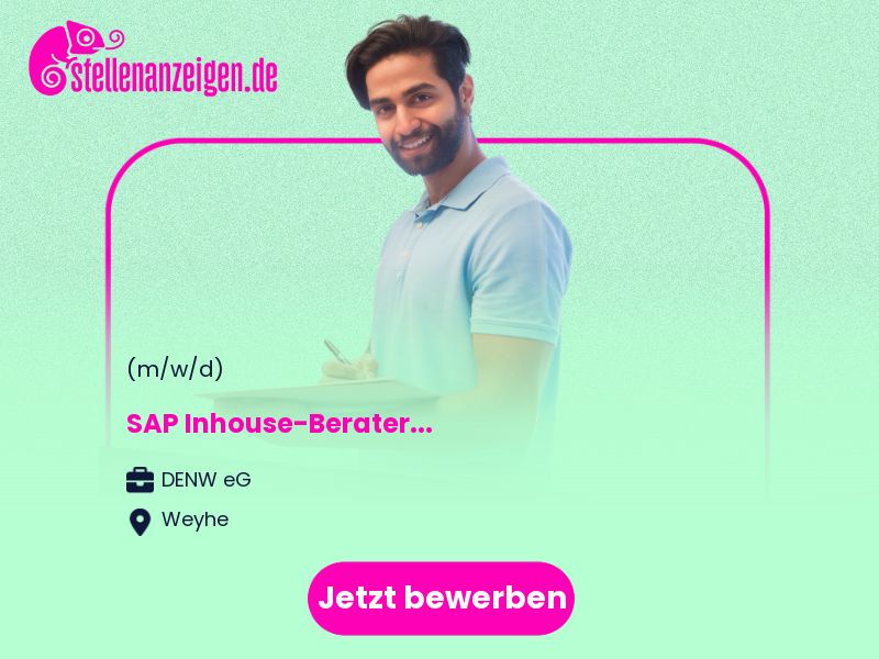 SAP Inhouse-Berater (m/w/d) in Weyhe