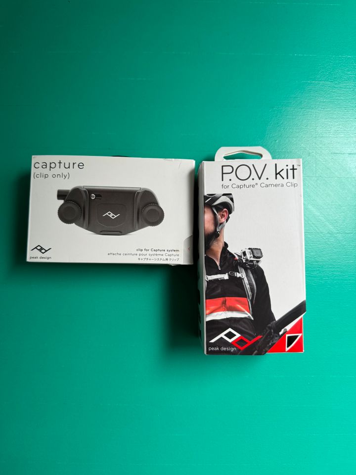 Peak Design Capture Clip + P.O.V. Kit in Colmberg