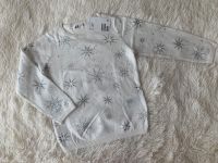 H&M Mädchen Pullover Strick weiß Schneeflocken 98 104 NEU Leipzig - Altlindenau Vorschau