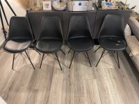 4 Stühle schwarz ähnlich wie Vitra eames chair black Essen - Essen-Ruhrhalbinsel Vorschau