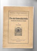 Keussen: Die alte Universität Köln Orig. 1934 Lindenthal - Köln Sülz Vorschau
