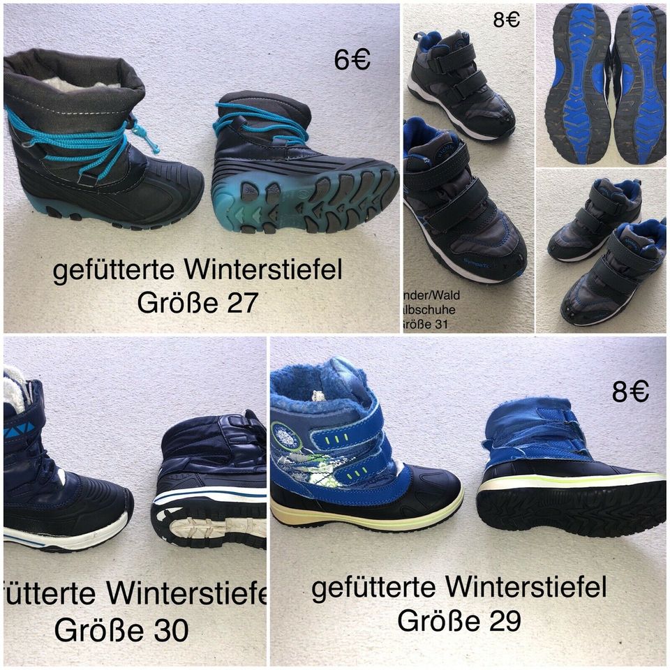 Regen-/ Winterstiefel (26-31) in Bitburg