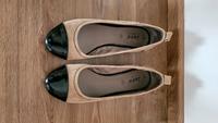 Damem Schuhe Ballerinas braun schwarz 40 Leder Frühling Sommer Bayern - Triftern Vorschau