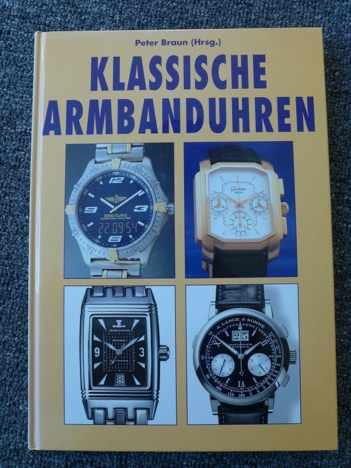 Buch Klassische Armbanduhren Peter Braun in Köln