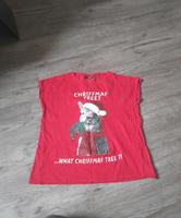 Lustiges Lama Shirt Weihnachten Größe 38/ M rot wenig getragen Rheinland-Pfalz - Auderath Vorschau