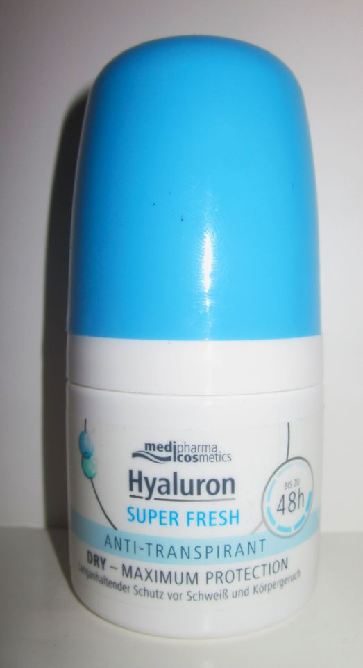 Medipharm Hyaluron Anti-Transpirant Deodorant Roll-on neu in Fürstenfeldbruck