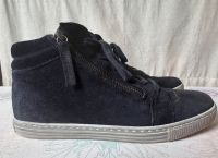 Gabor Sneaker Wildleder blau Gr. 6 1/2, 39,5 Saarland - Merchweiler Vorschau