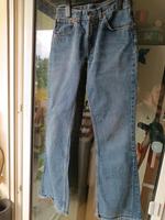 Schlaghose Levis Strauß Jeans blau 38 Bayern - Fürth Vorschau