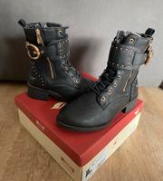 Mustang Stiefeletten - Stiefel schwarz-gold 38 NEU Schleswig-Holstein - Westerrönfeld Vorschau