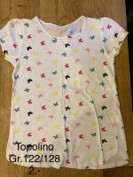 Mädchen Topolino Tshirt Schmetterling Gr.122/128 nur 2.- ❤️ Nordrhein-Westfalen - Tönisvorst Vorschau