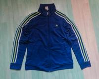 Adidas Trainings Jacke Sportjacke lila grüne Streifen Größe 38-40 Hessen - Eschwege Vorschau